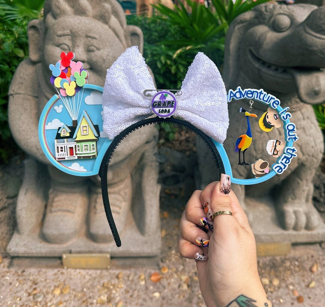 Adventure Buddies interchangeable Mouse Ears, UP Ears, Wilderness Explorers, Disney Ears, Magneti... | Etsy (US)