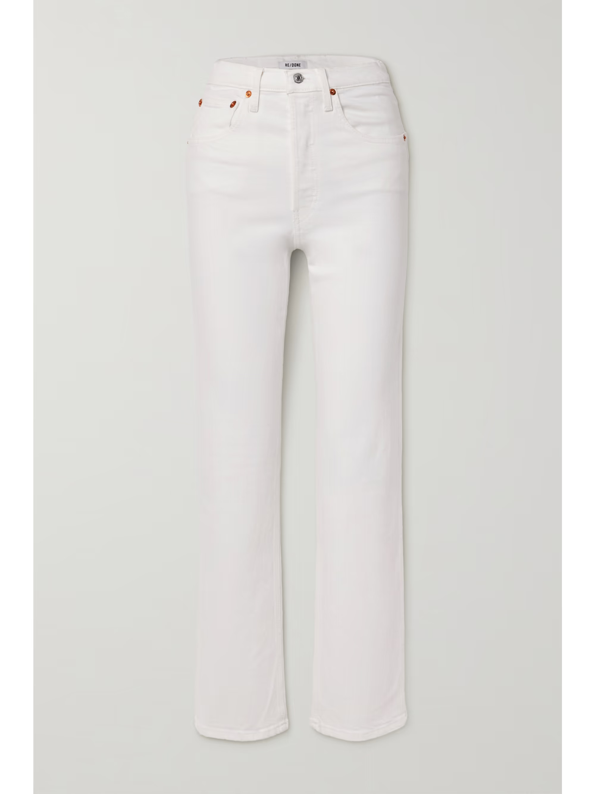 90s high-rise straight-leg jeans | NET-A-PORTER (US)