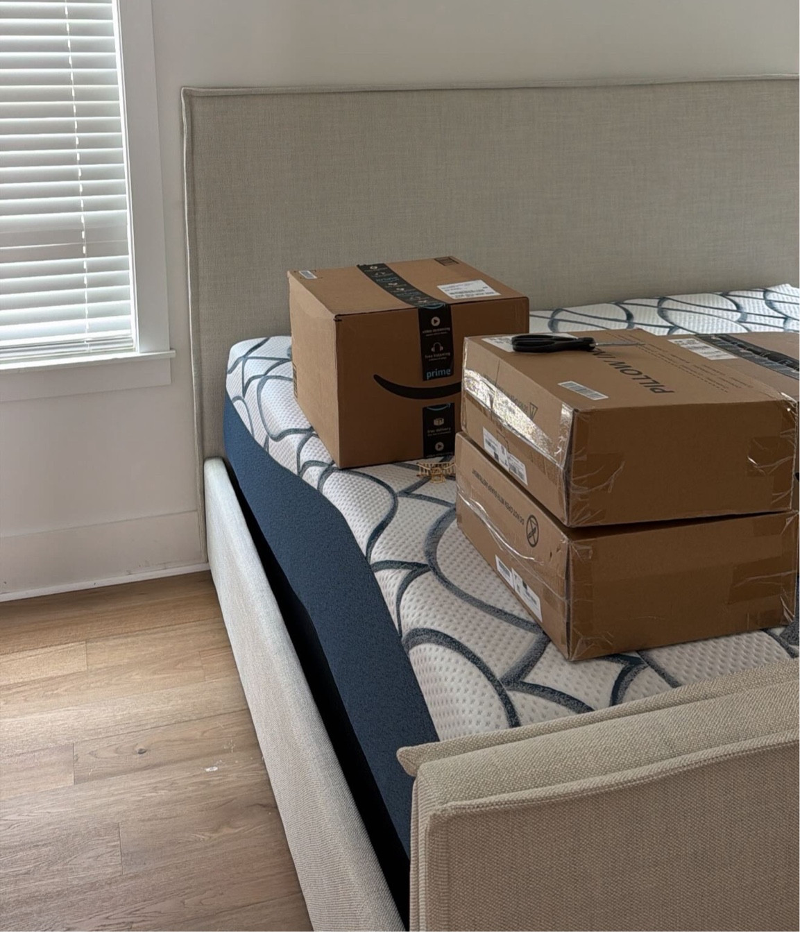 New bed!!! I’ve wanted this for sooo long and our house flooding finally gave me the excuse 🤭 

#LTKHome #LTKU #LTKmomlife