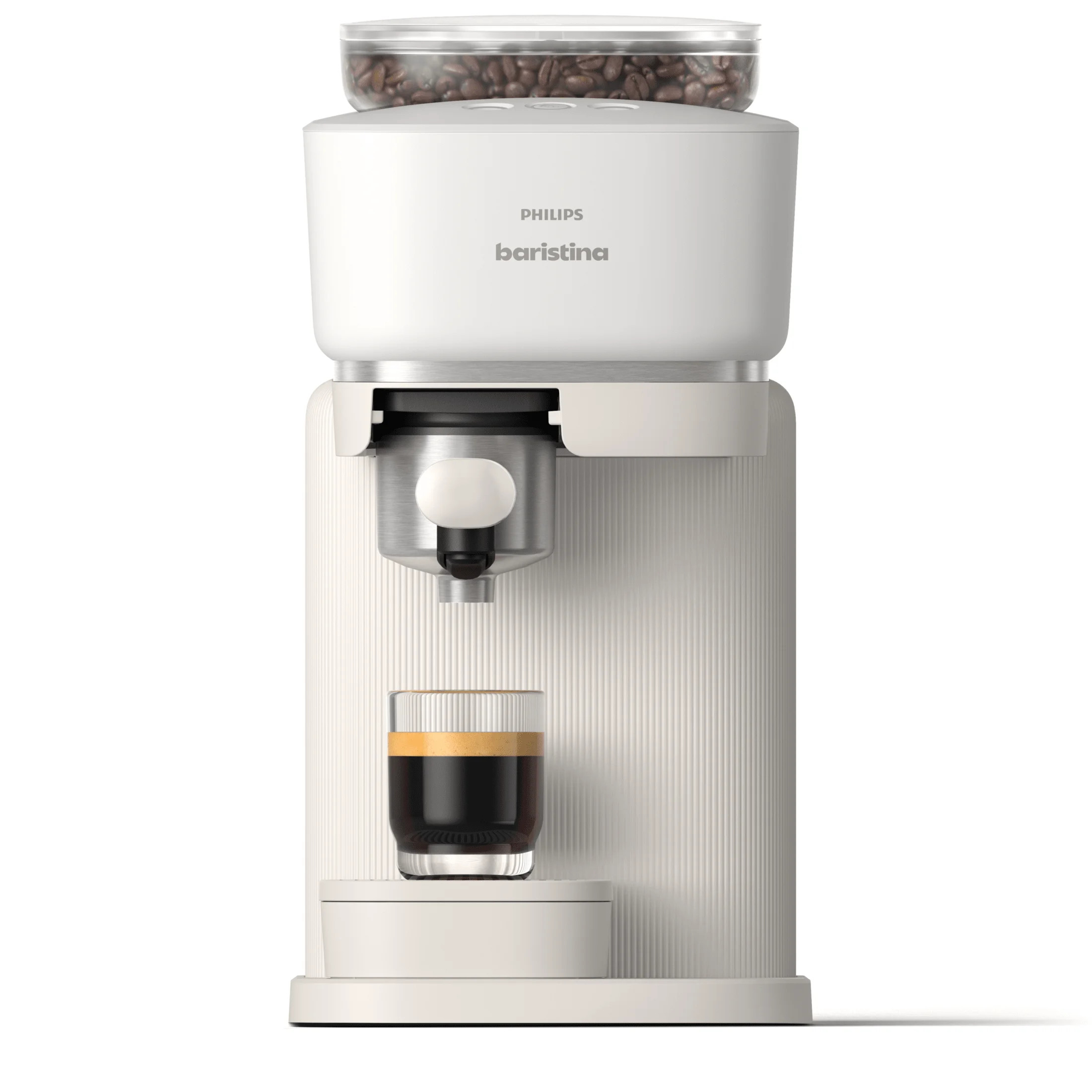 Philips Baristina Automatic Espresso Machine, Milky White | Walmart (US)