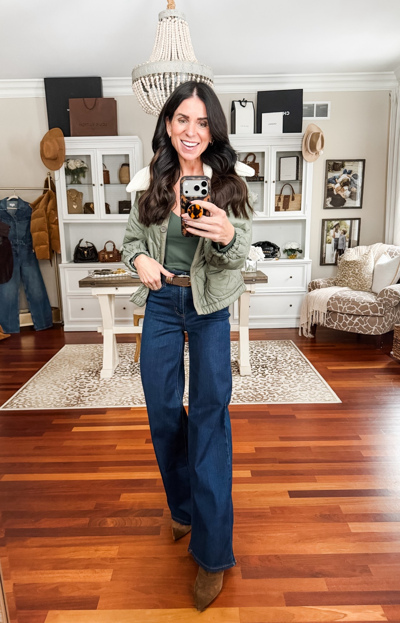 Small jacket and top
2 denim 

#LTKSaleAlert #LTKHoliday #LTKFindsUnder50