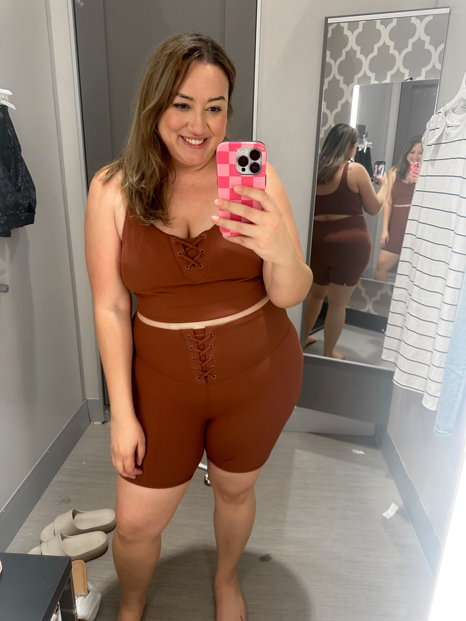 Love these new ribbed sets at Target! I’m wearing XXL in both top and bottom! 

#LTKSummerSales #LTKActive #LTKMidsize