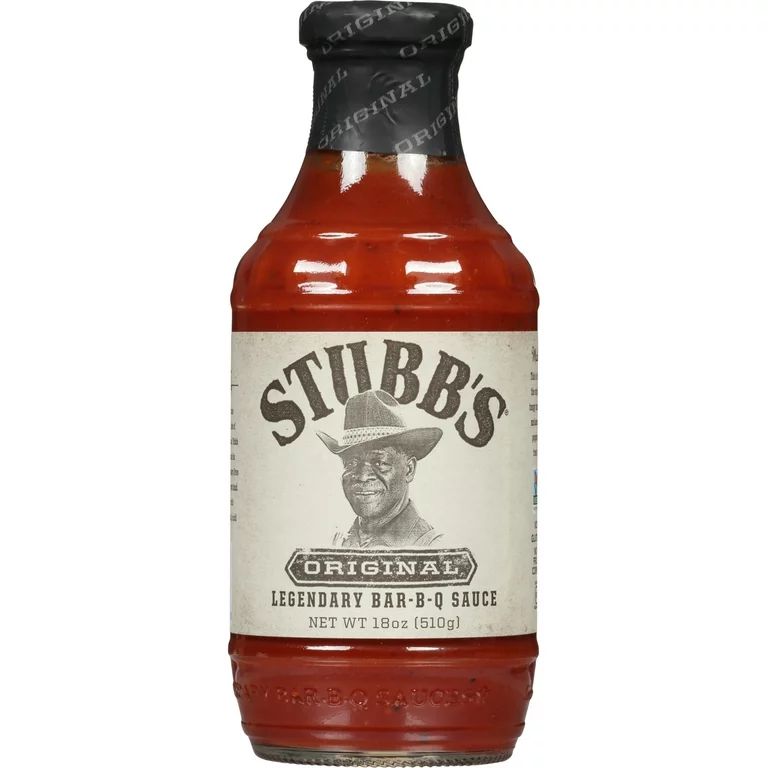 Stubb's Original Barbecue Sauce, 18 oz Barbecue Sauces | Walmart (US)