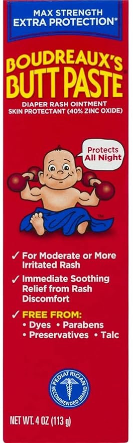 Boudreauxs Maximum Strength Butt Paste - 4 Oz, by Boudreaux's | Amazon (US)