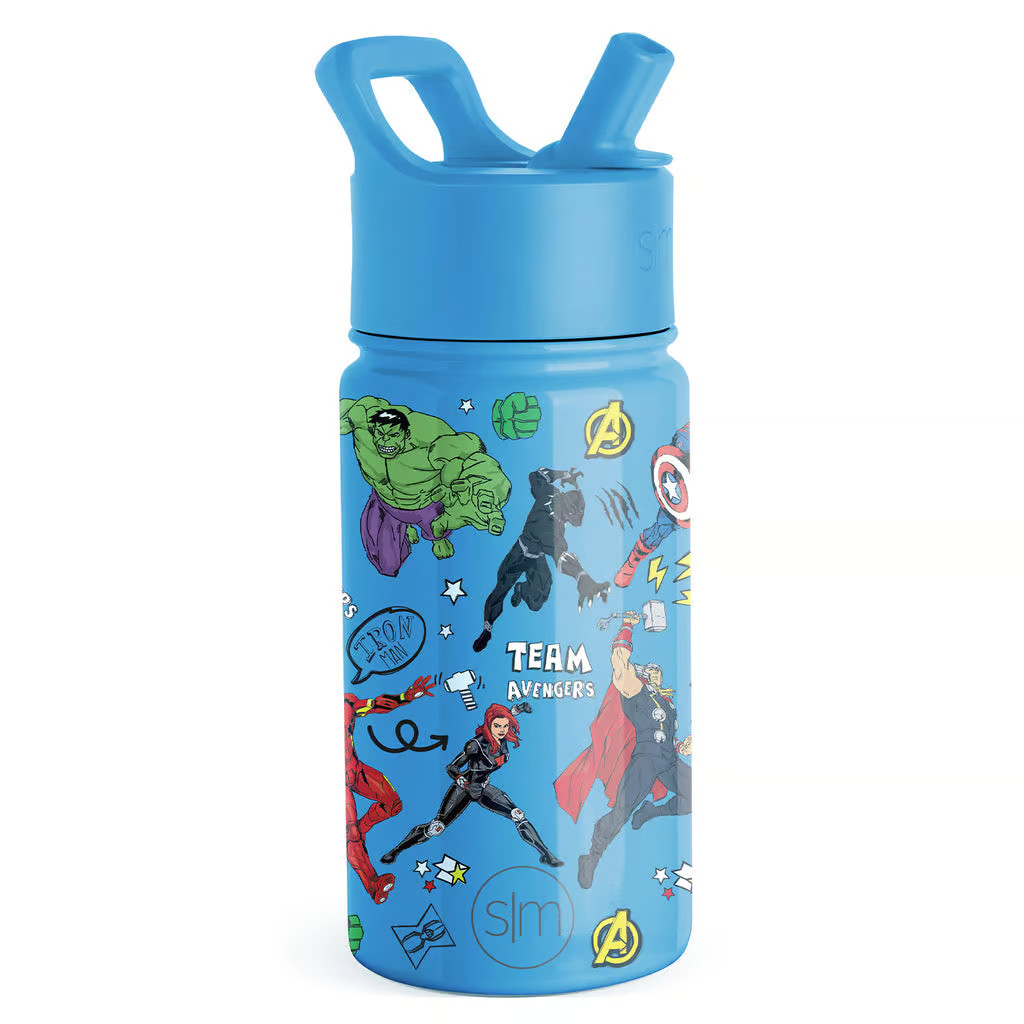 Summit Kids Water Bottle with Straw Lid | Simple Modern