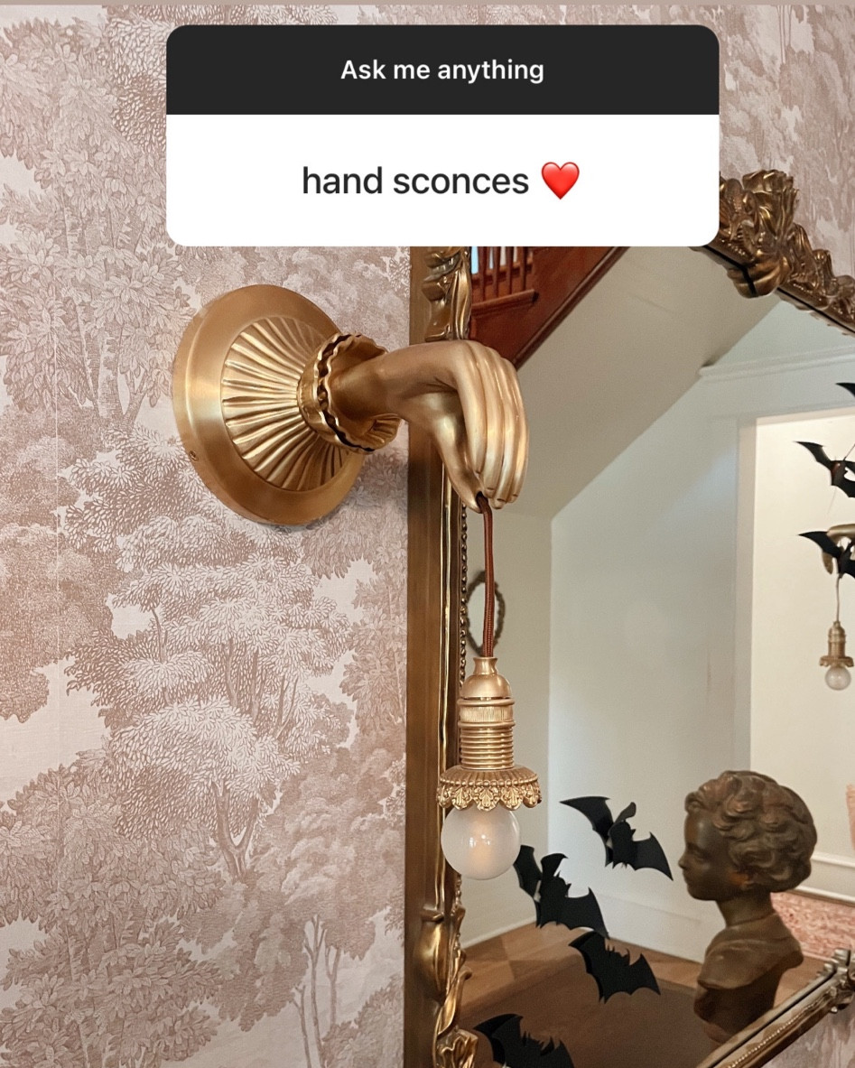 Hand sconces 

#LTKhome