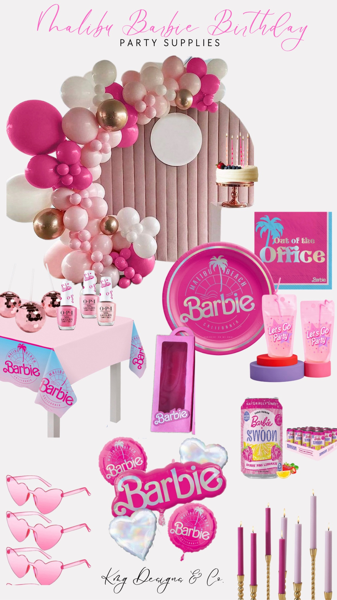 Barbie birthday decorations -  Italia