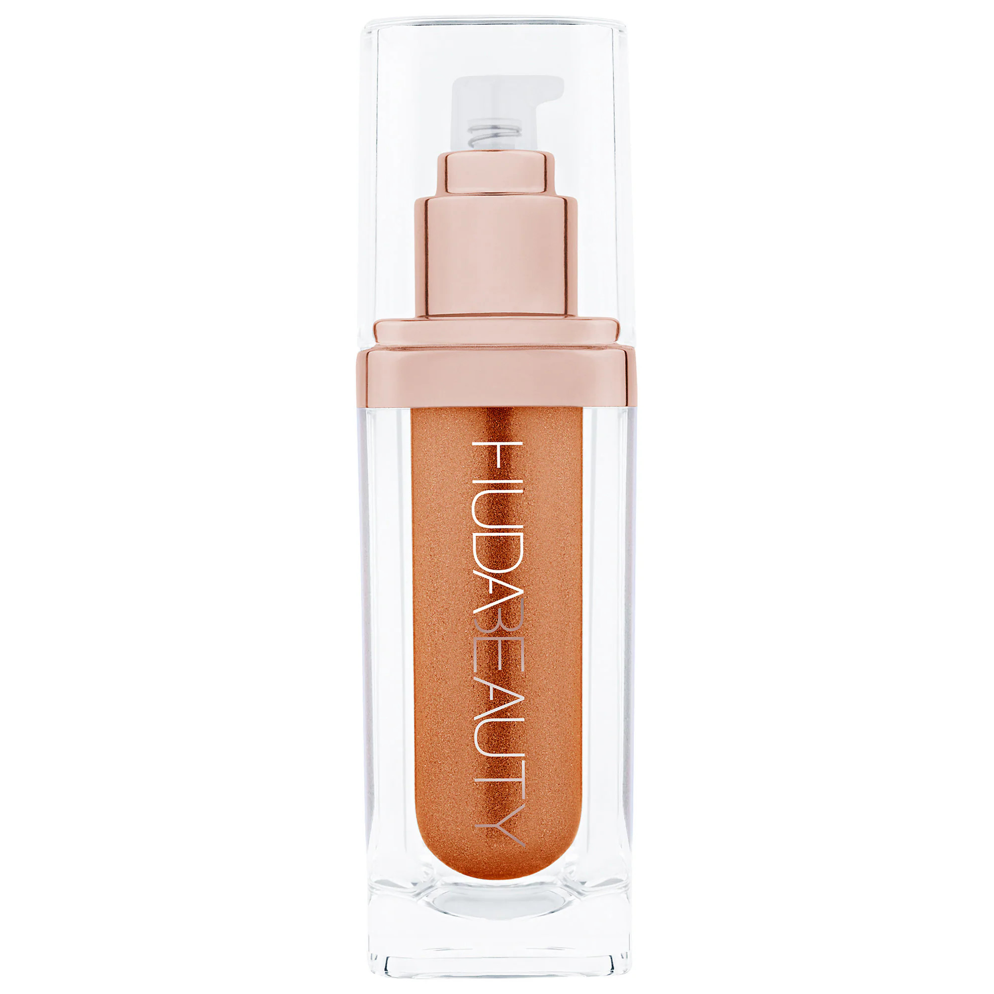 HUDA BEAUTY N.Y.M.P.H. Not Your Mama's Panty Hose All Over Body Highlighter Aurora 1.85 oz / 55mL | Sephora (US)