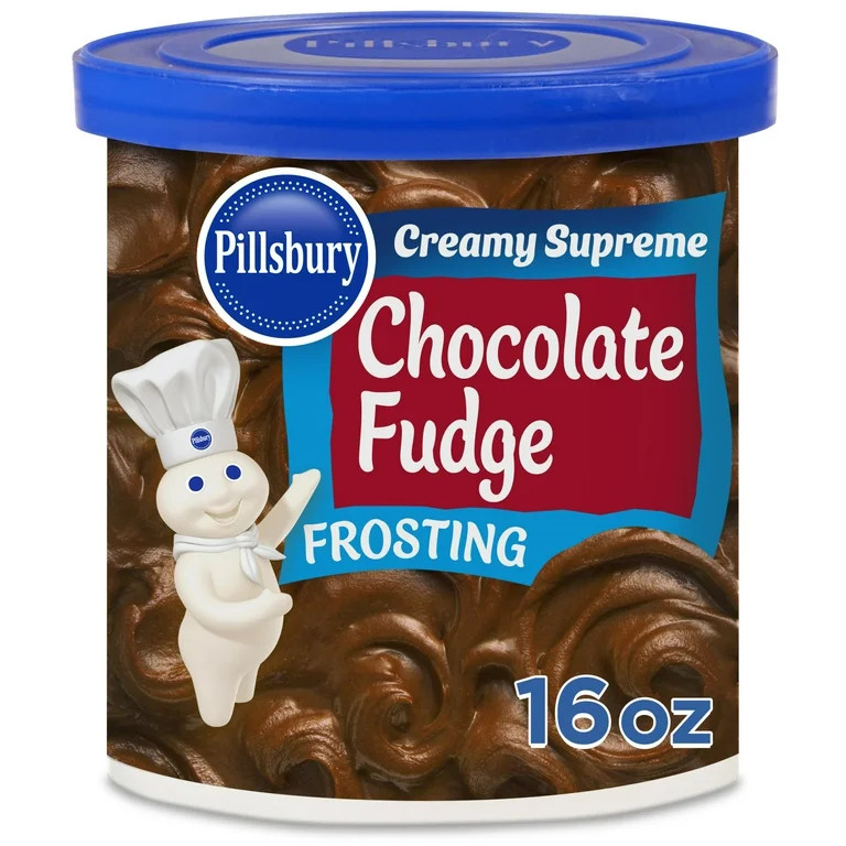 Pillsbury Creamy Supreme Chocolate Fudge Flavored Frosting, 16 oz Tub | Walmart (US)