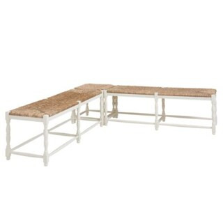 Dorchester 3-Piece Bench Set - Two 3 Seat Benches & One Corner Bench | Ballard Designs, Inc.