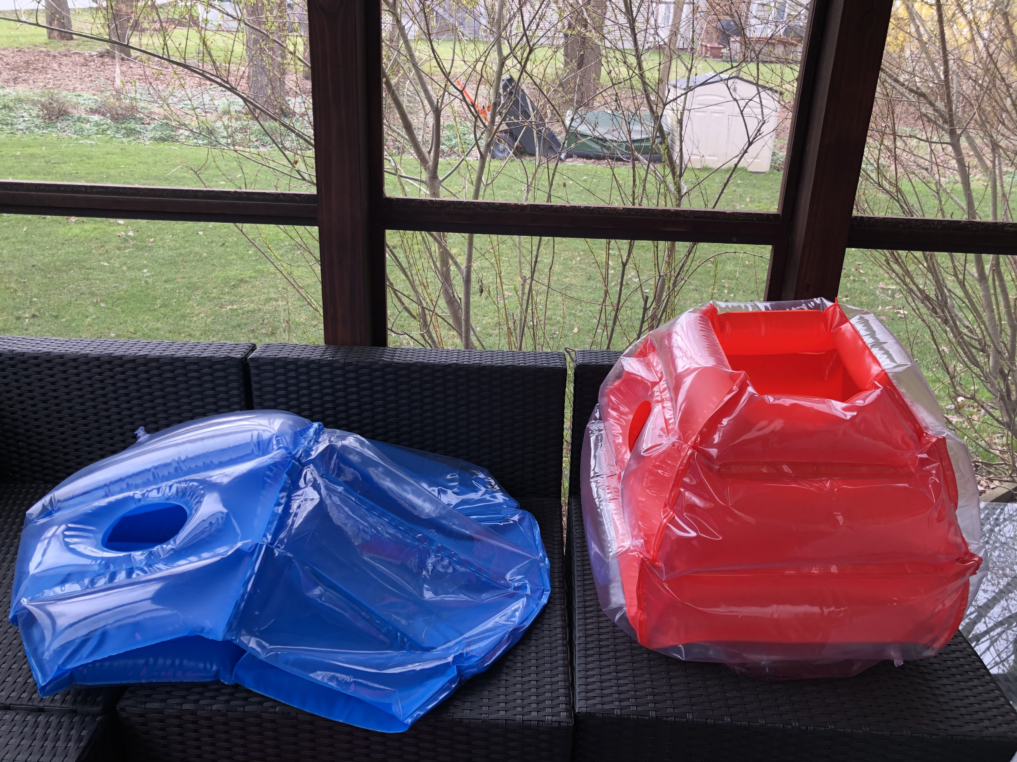 BANZAI: Bump N' Bounce Body Bumpers, A Game of Bumping & Bopping, 2 Bumpers Included in Red & Blu... | Amazon (US)