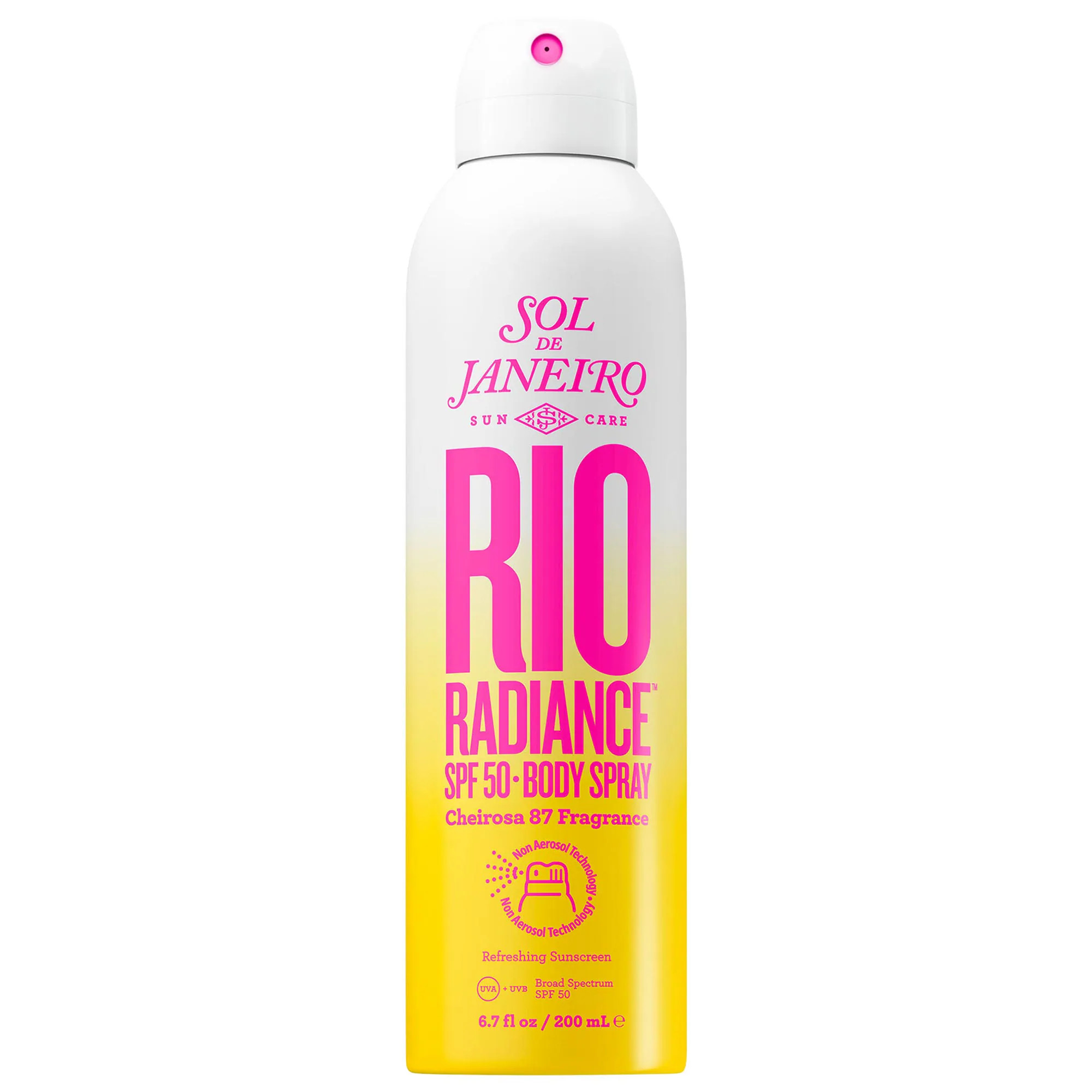 Sol de Janeiro Rio Radiance SPF 50 Body Spray Sunscreen with Niacinamide 6.7 fl. oz / 200 mL | Sephora (US)