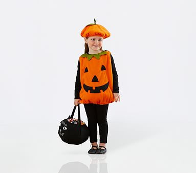 Baby Pumpkin Halloween Costume | Pottery Barn Kids