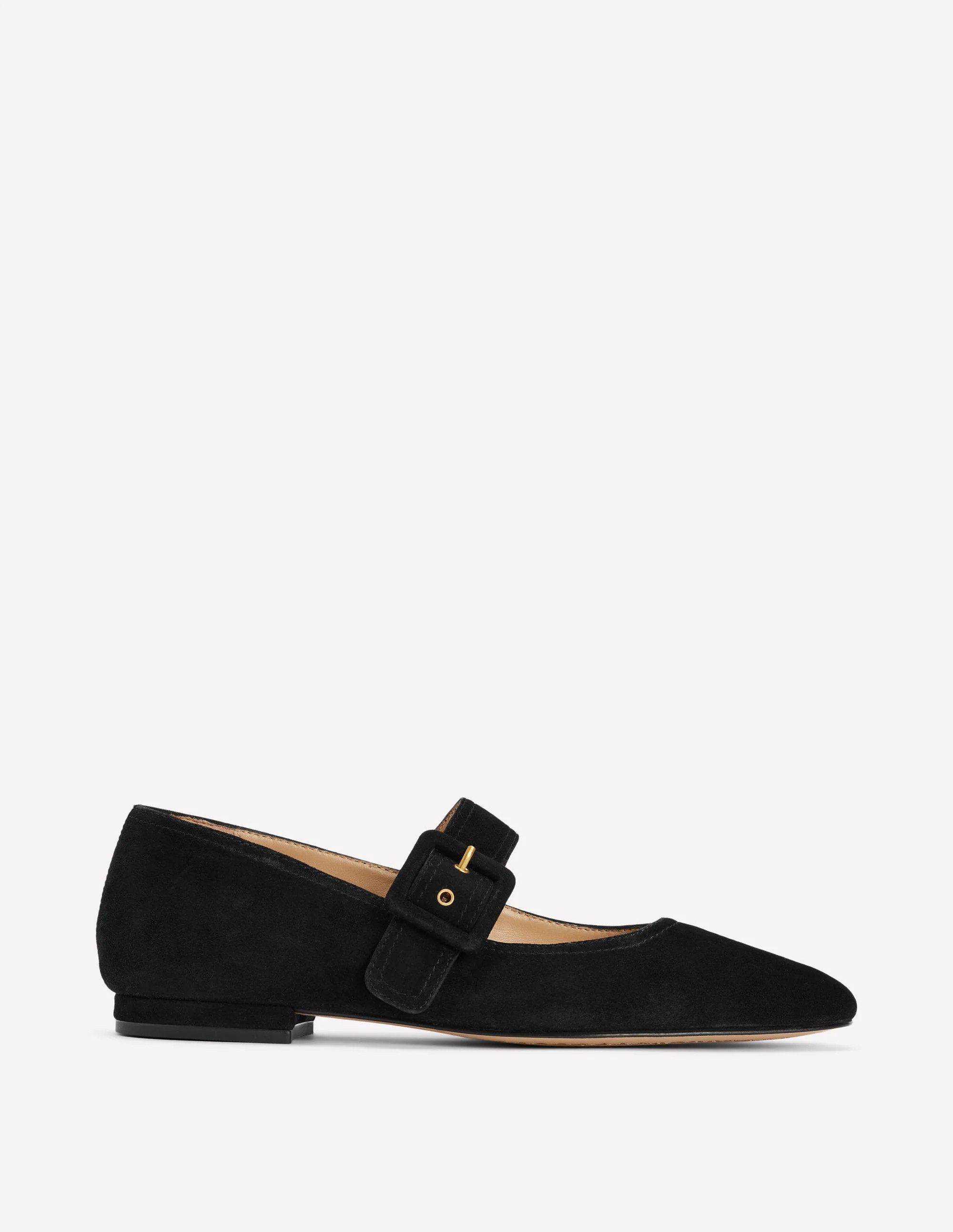 Vic Chisel Toe Mary Janes-Black | Boden (US)