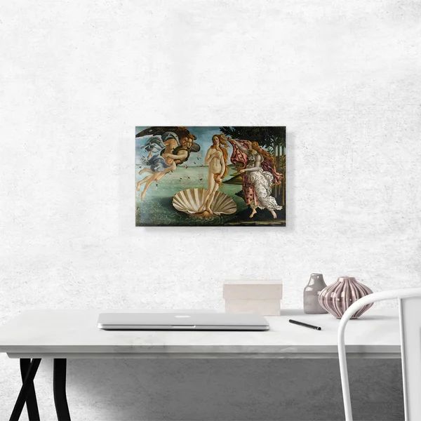 The Birth Of Venus 1485 by Sandro Botticelli - Wrapped Canvas Painting | Wayfair North America