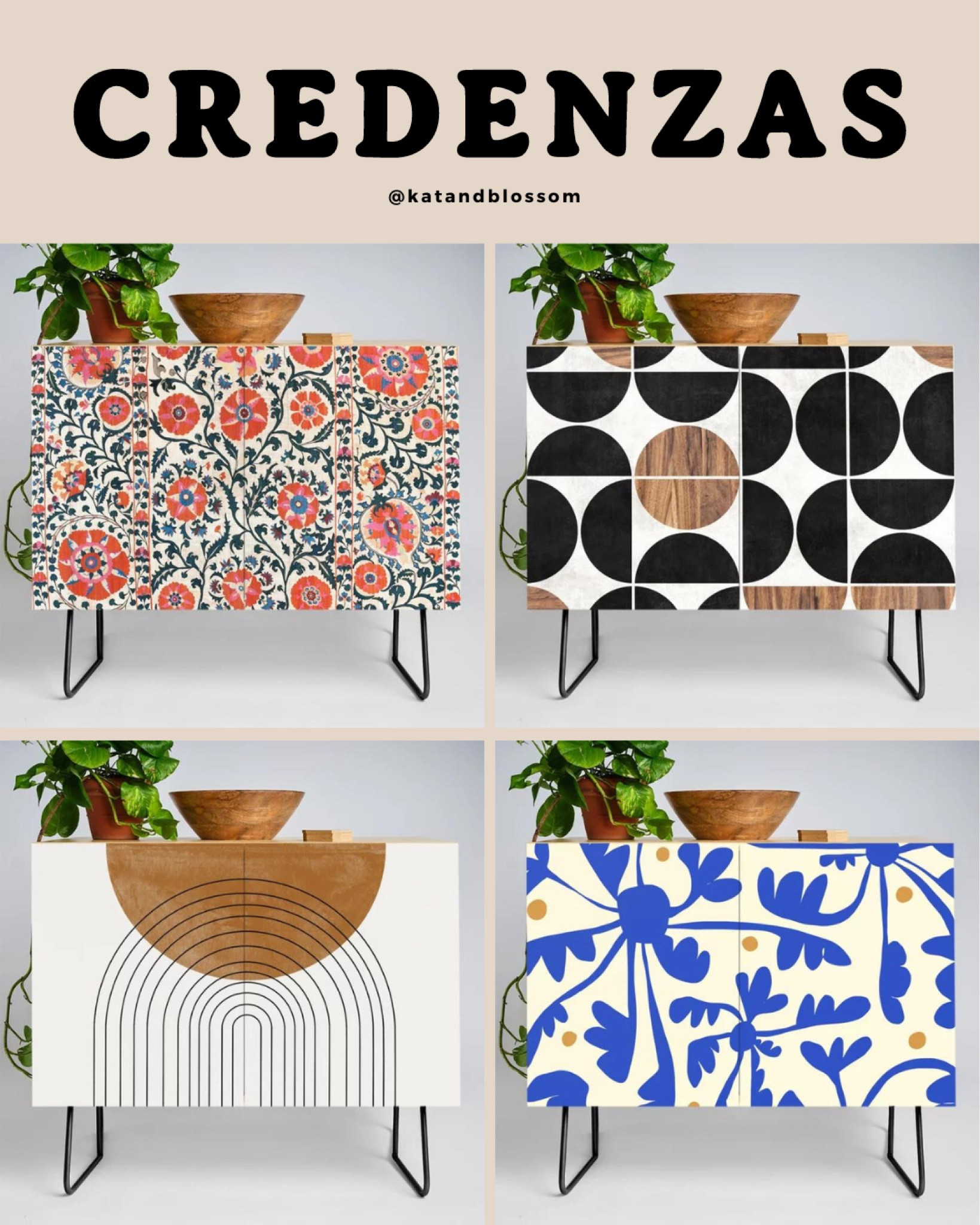 Add a lovely artist designed credenza to you home or office. 

#LTKhome