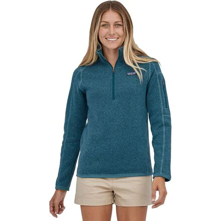 Patagonia Better Sweater 1/4-Zip Fleece Jacket - Women's - Clothing | Backcountry