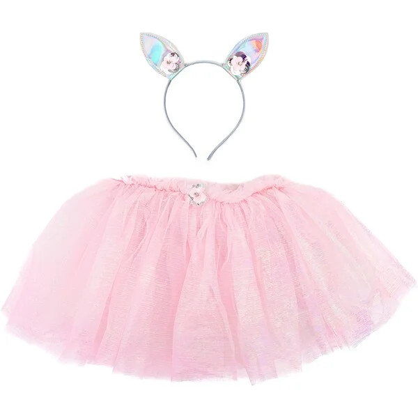 Iridescent Bunny Tutu & Headband | Maisonette
