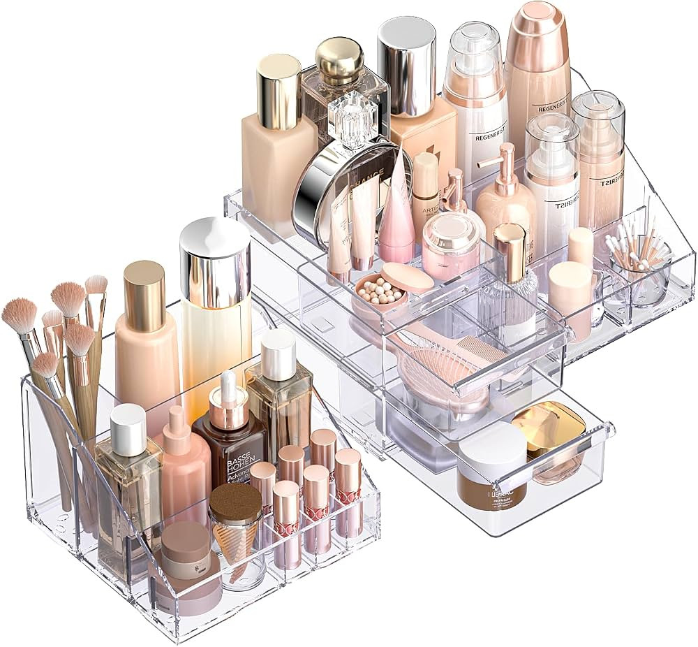 Makeup Organizer, Large Capacity Organizers, Make Up Organizers and Storage with Drawers, Makeup ... | Amazon (CA)