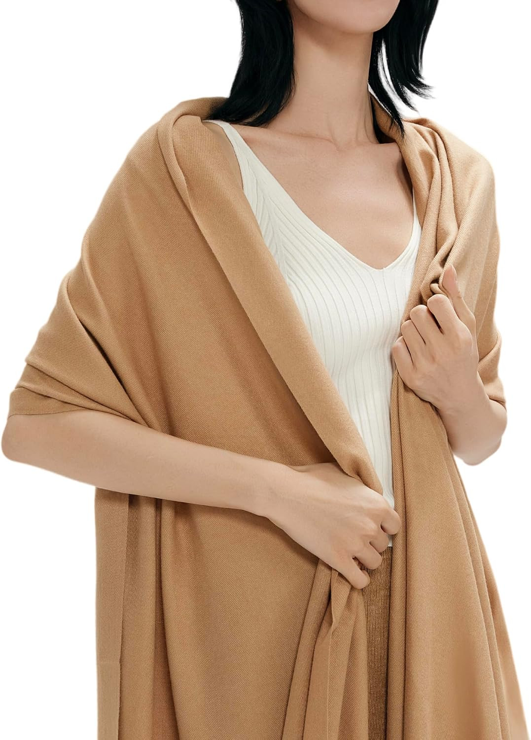 maamgic Women's Scarf Shawl Wrap Cashmere Feel Winter Scarf for Wedding | Amazon (US)