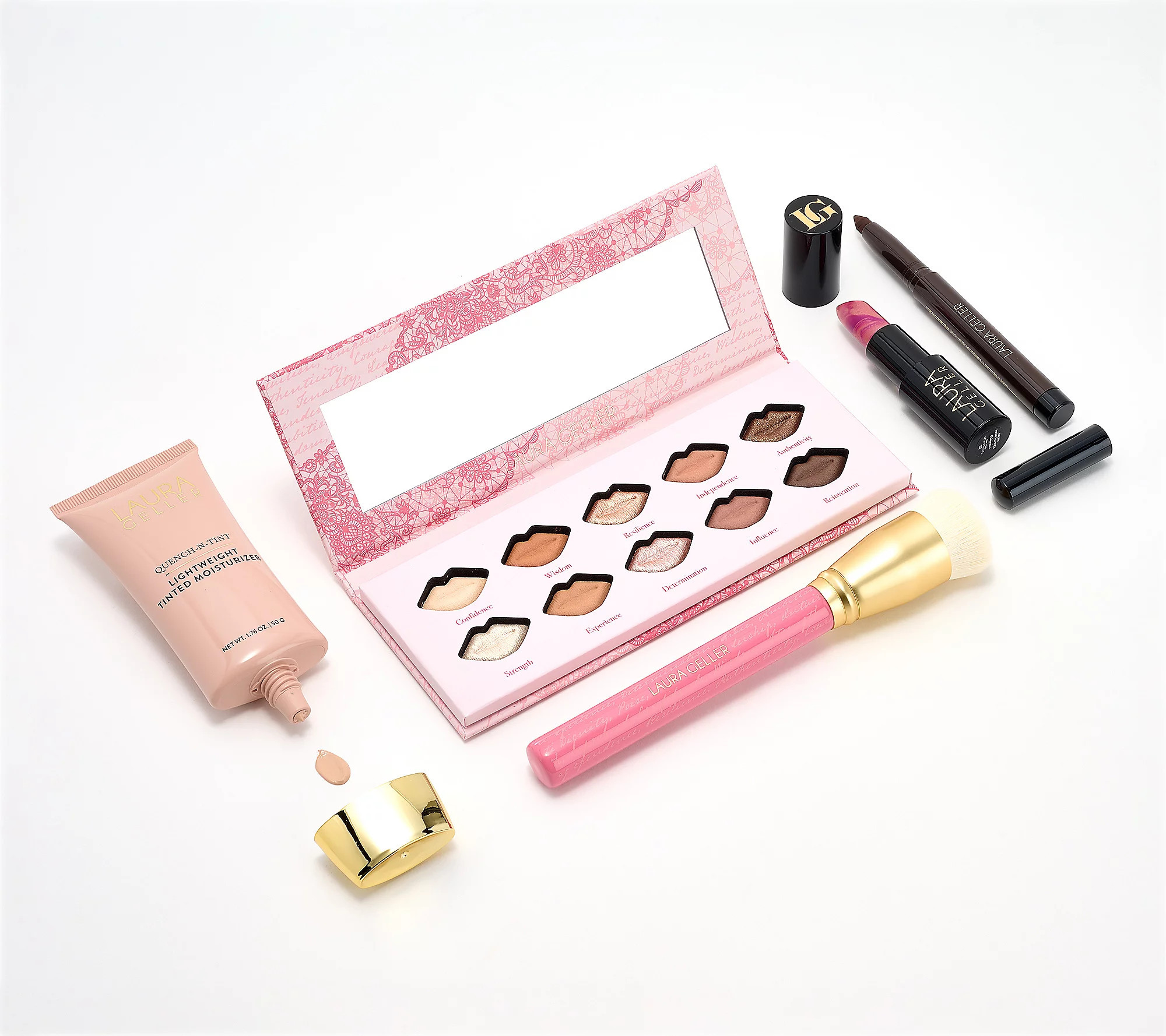 Laura Geller Complexion, Eye & Lip 5-Piece Collection | QVC