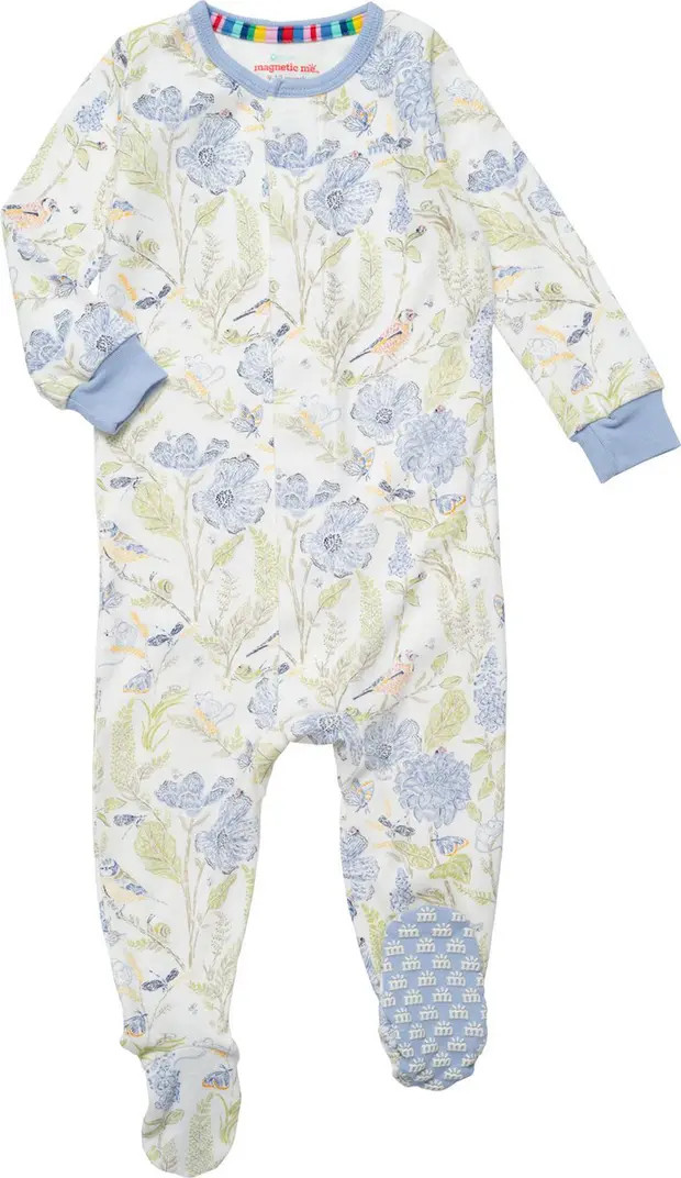 Blossom Organic Cotton Footie | Nordstrom Rack