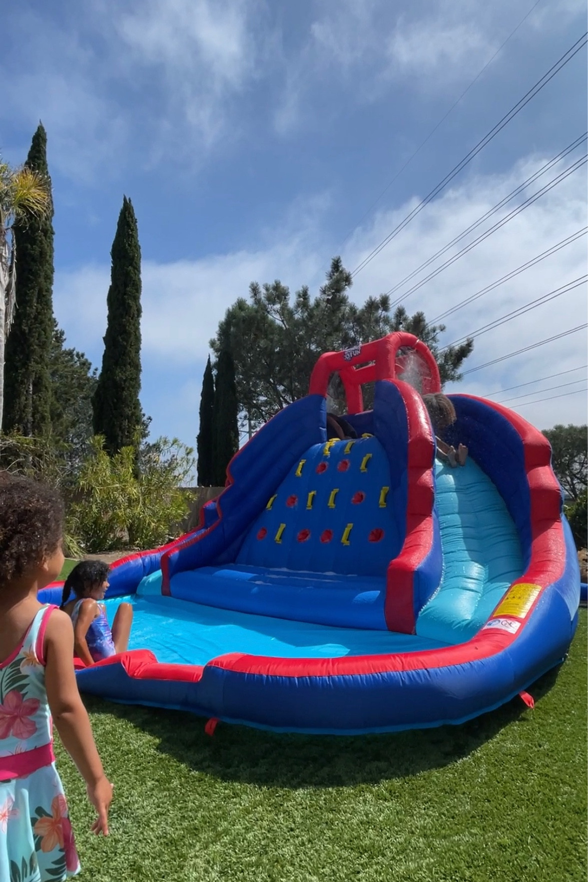Hours of fun on this blow up water slide! Summer family fun 

#LTKhome #LTKfamily #LTKkids