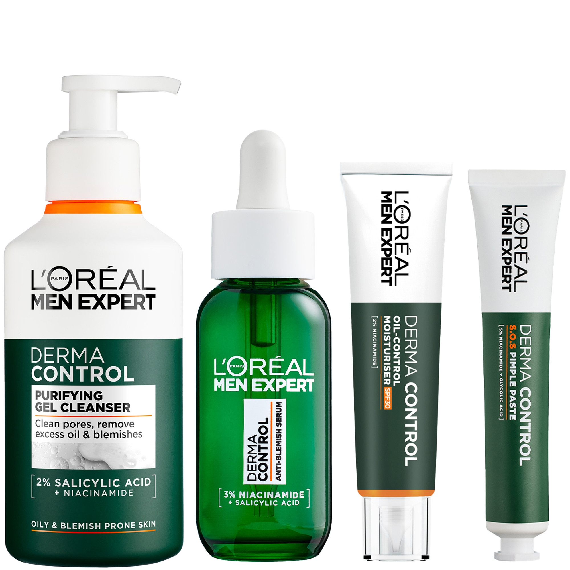 L'Oréal Paris Men Expert Derma Control Routine Bundle | Look Fantastic (UK)