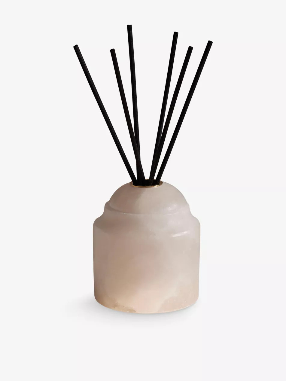 Bergamot and Mandarin Zest alabaster scented reed diffuser 150ml | Selfridges