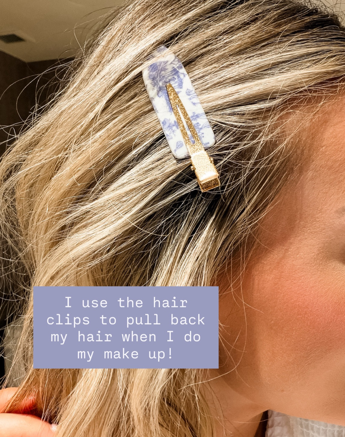 These hair clips are perfect for getting ready! Love the pattern!

Loverly Grey, hair clips, get ready with me, makeup routine, beauty finds 

 #LTKgrwm #LTKBeauty