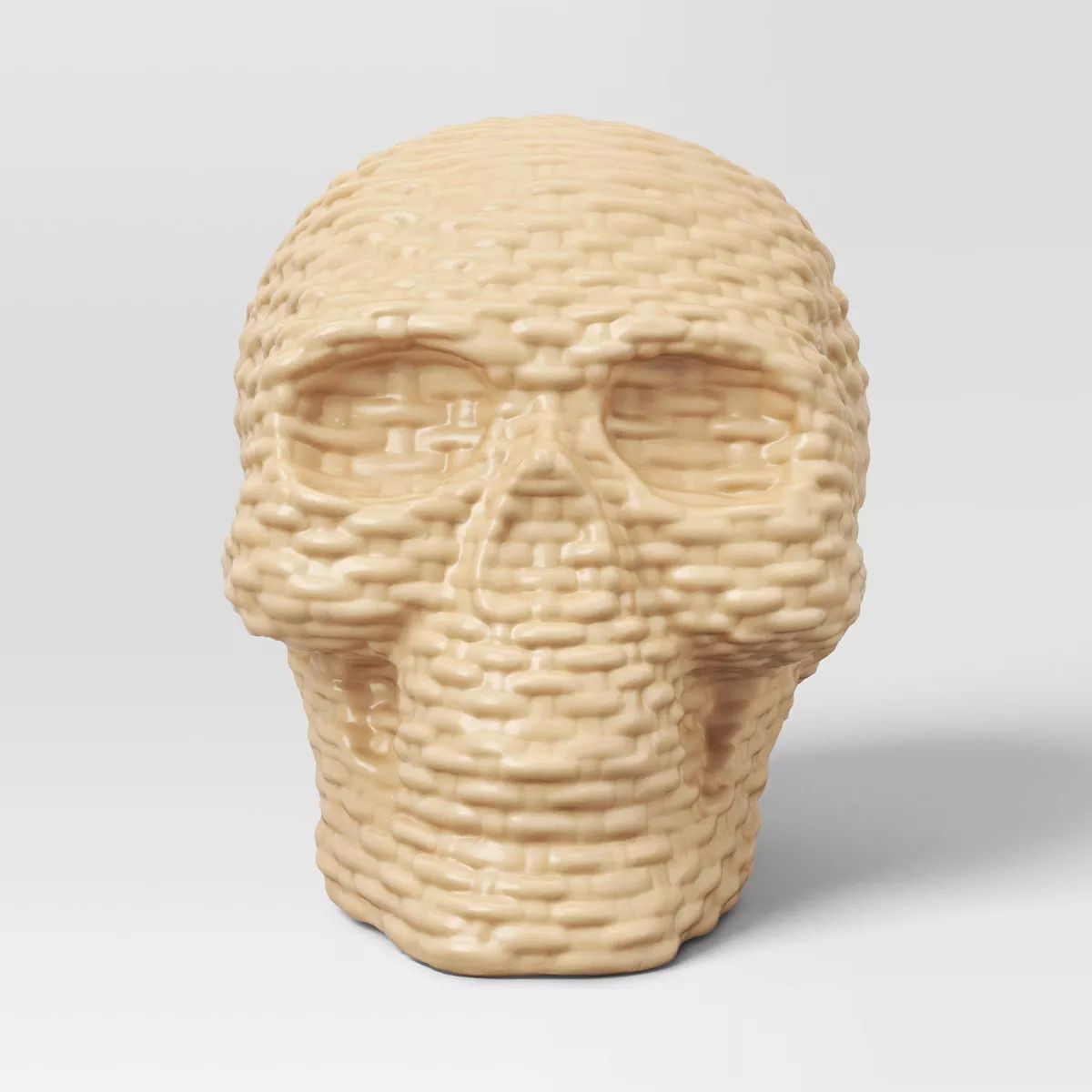 Halloween Plastic Decor Neutral Skull Icon - Hyde & EEK! Boutique™: Indoor Decorative Sculpture... | Target