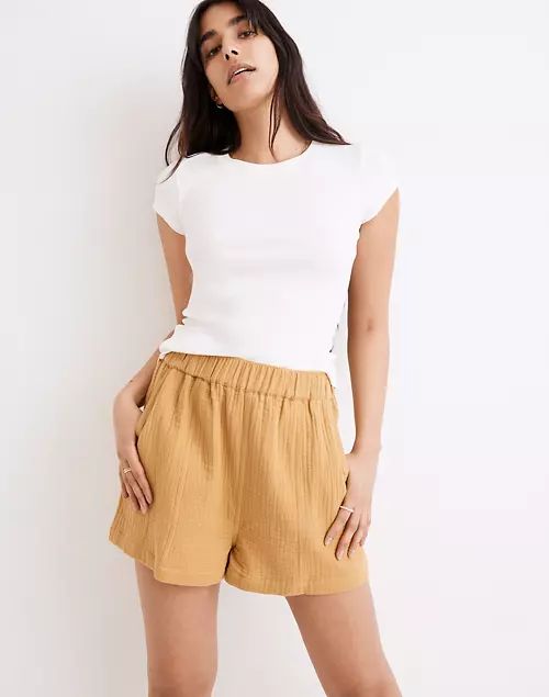 Lightspun Easy Pull-On Shorts | Madewell