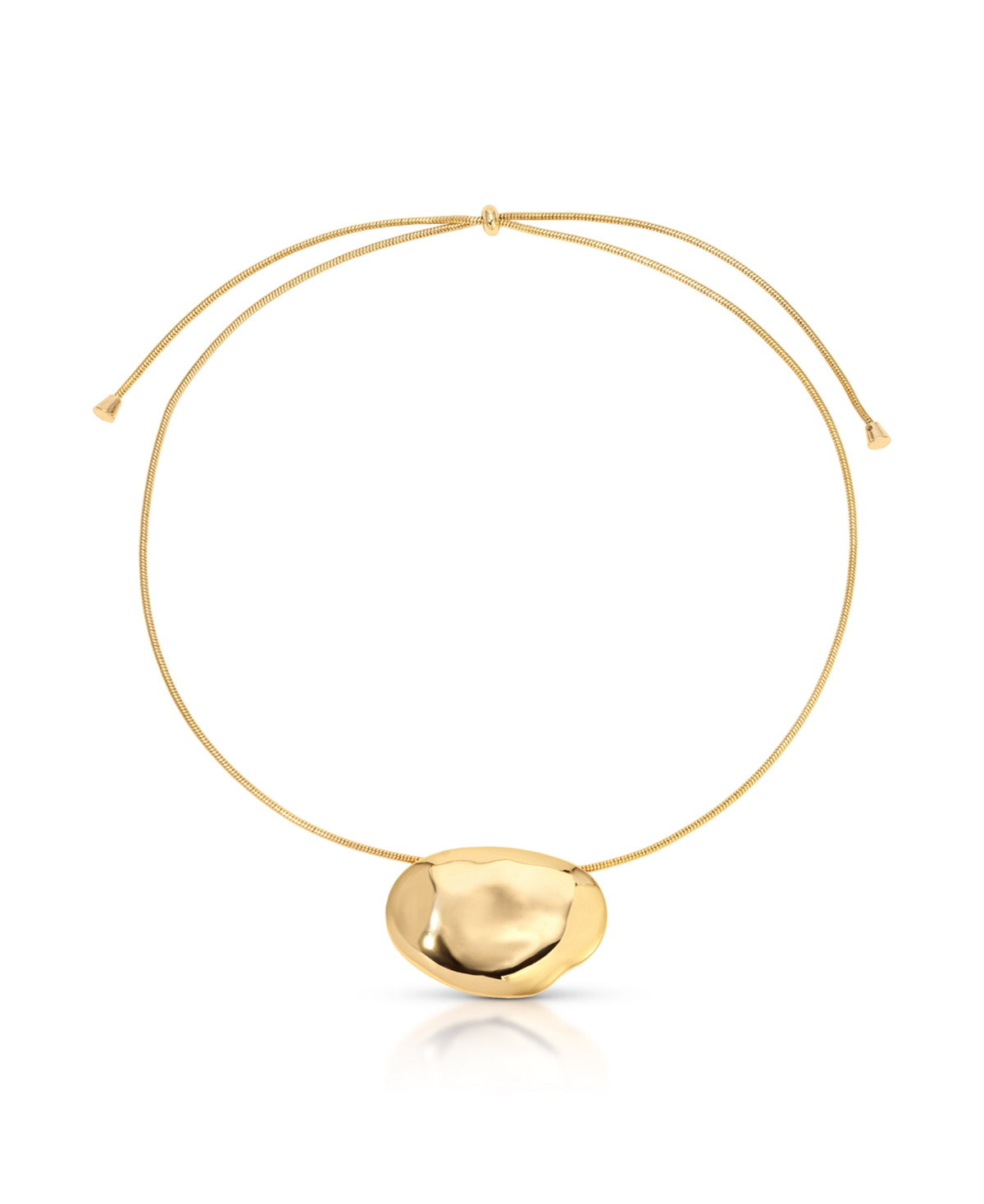 Ettika Molten Metal Pendant Necklaces - Gold | Macy's