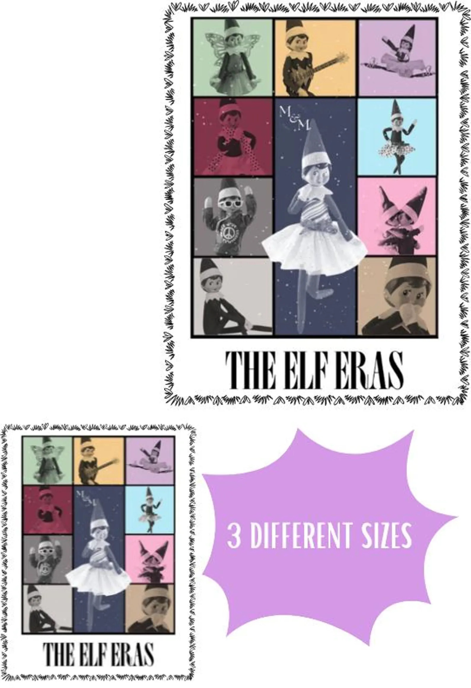 The Elf Eras Poster taylor Swift - Etsy | Etsy (US)