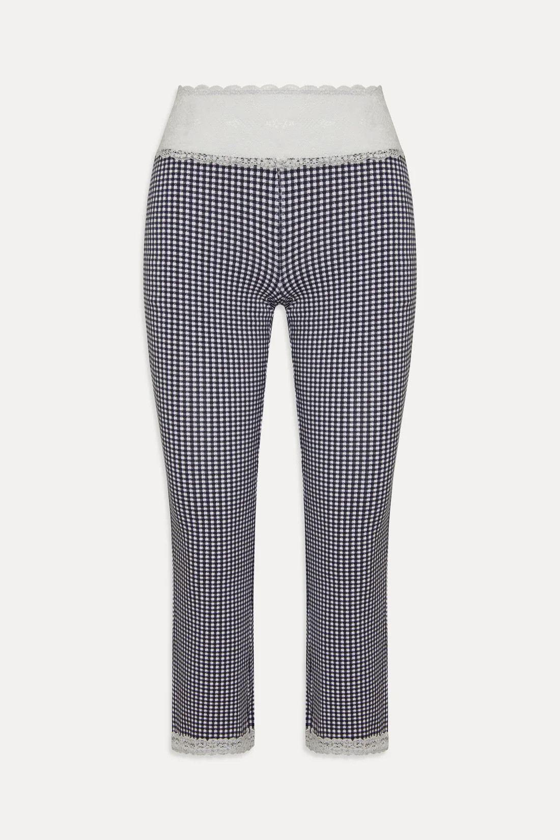 Nikki Gingham Capri Pants - Midnight Wishes | Frankies Bikinis
