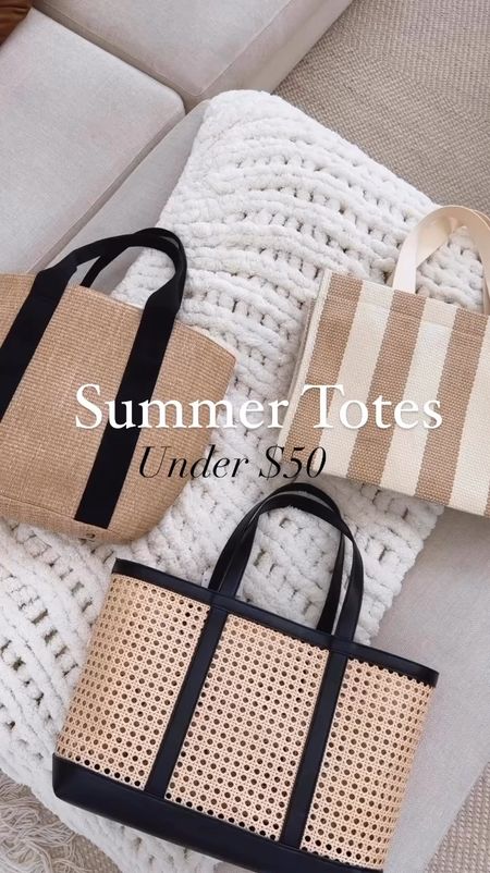 Summer Totes under $50 that I am loving. Amazon and Target finds. Summer Bags 

#LTKU #LTKItBag #LTKSeasonal