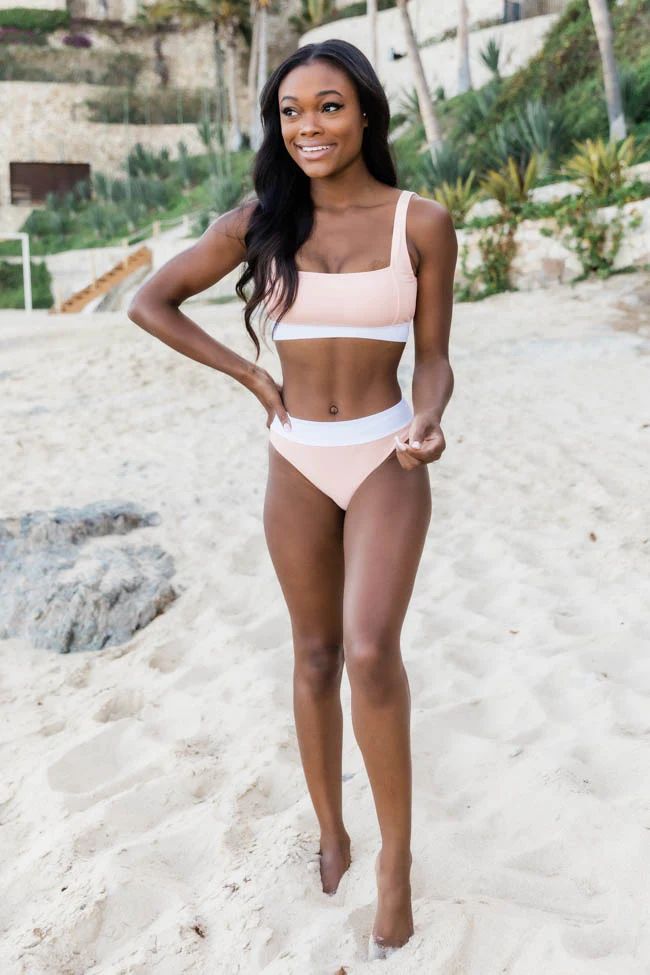 Match Made In Paradise Pink Bikini Bottom | The Pink Lily Boutique