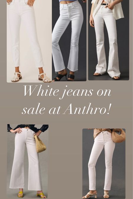 LTK Sale is live, and white denim at Anthro on sale for 20% off!! Use code ANTHRO20LTK

#LTKFind #LTKsalealert #LTKSale