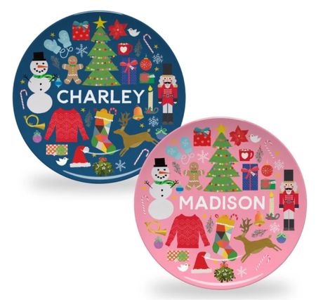 Obsessed with these personalized melamine Christmas plates for the kids/children! 

#LTKGiftGuide #LTKkids #LTKHoliday