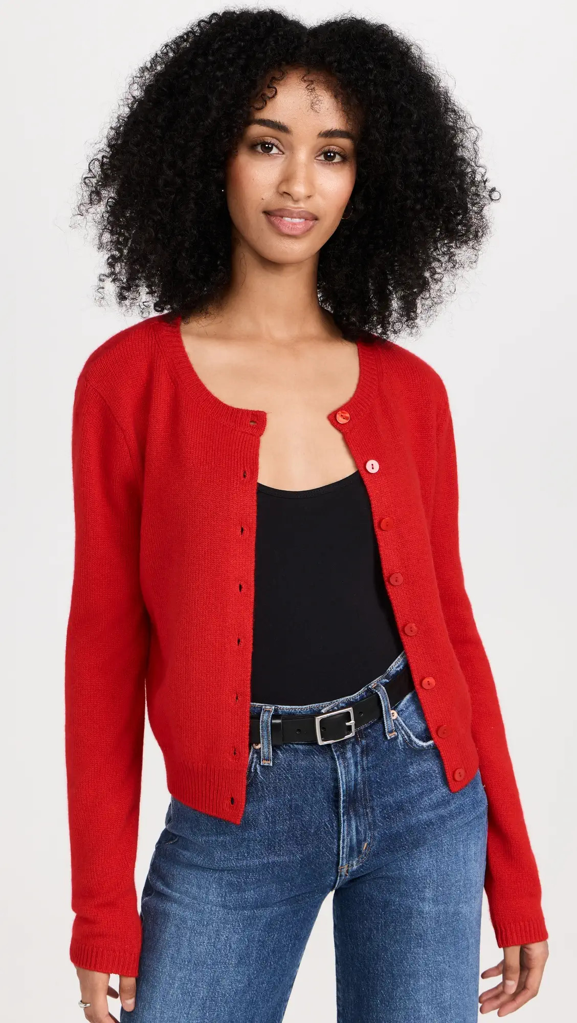 Reformation Clara Cashmere Crew Cardigan | Shopbop | Shopbop