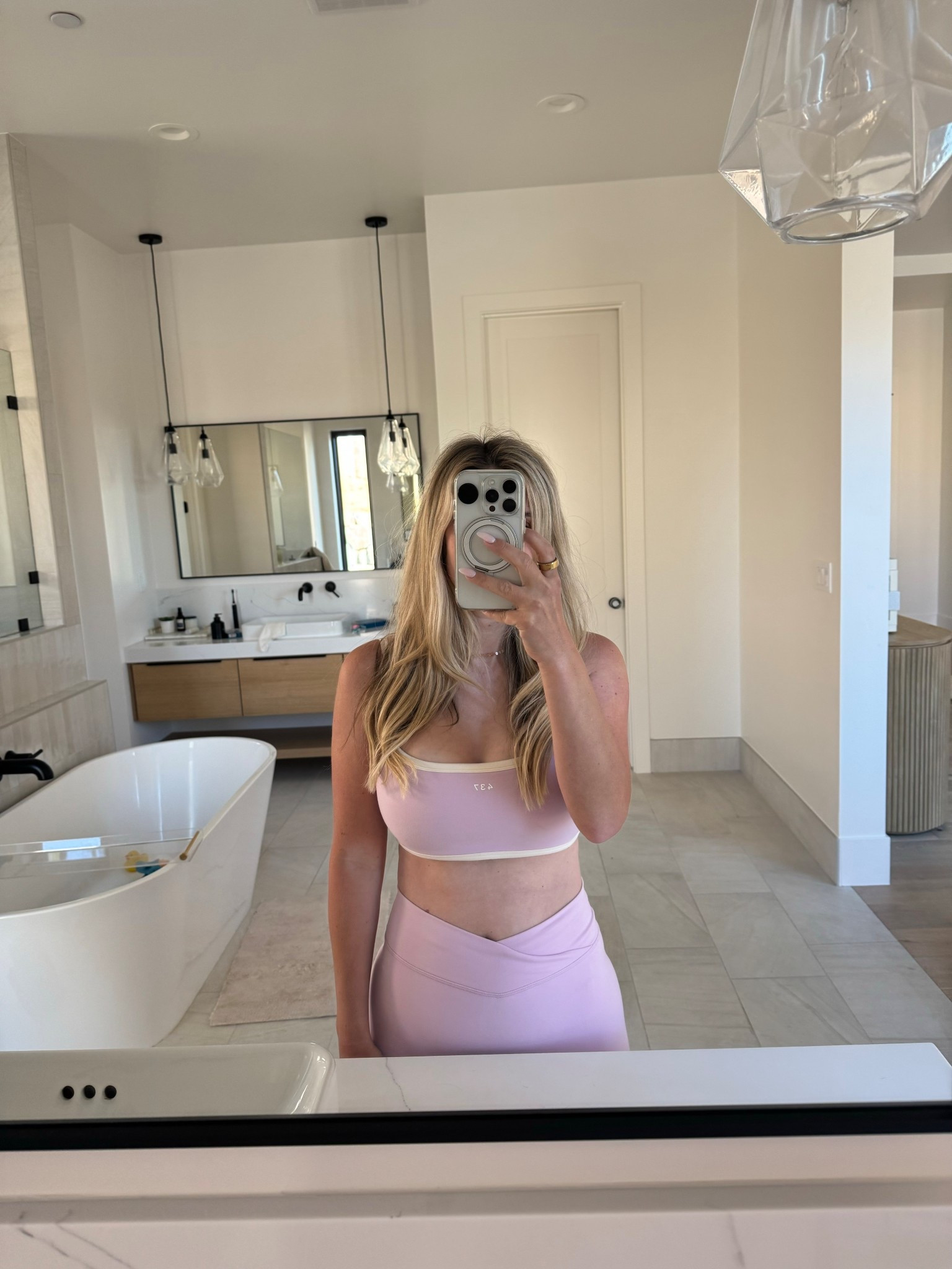 pilates princess outfit 💕 love the pink! fits true to size 

#LTKActive #LTKPetite #LTKFindsUnder100