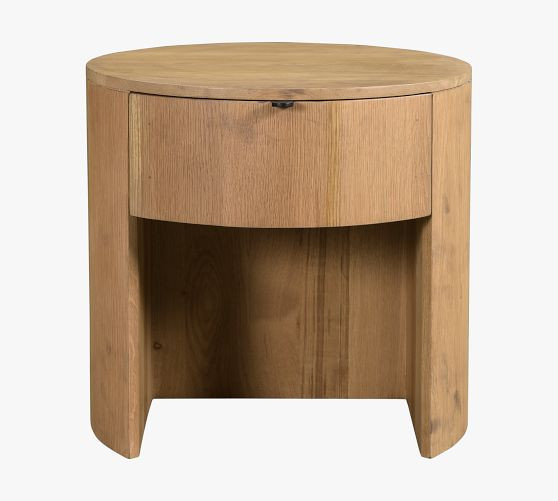 Klint 1-Drawer Round Nightstand (19") | Pottery Barn (US)