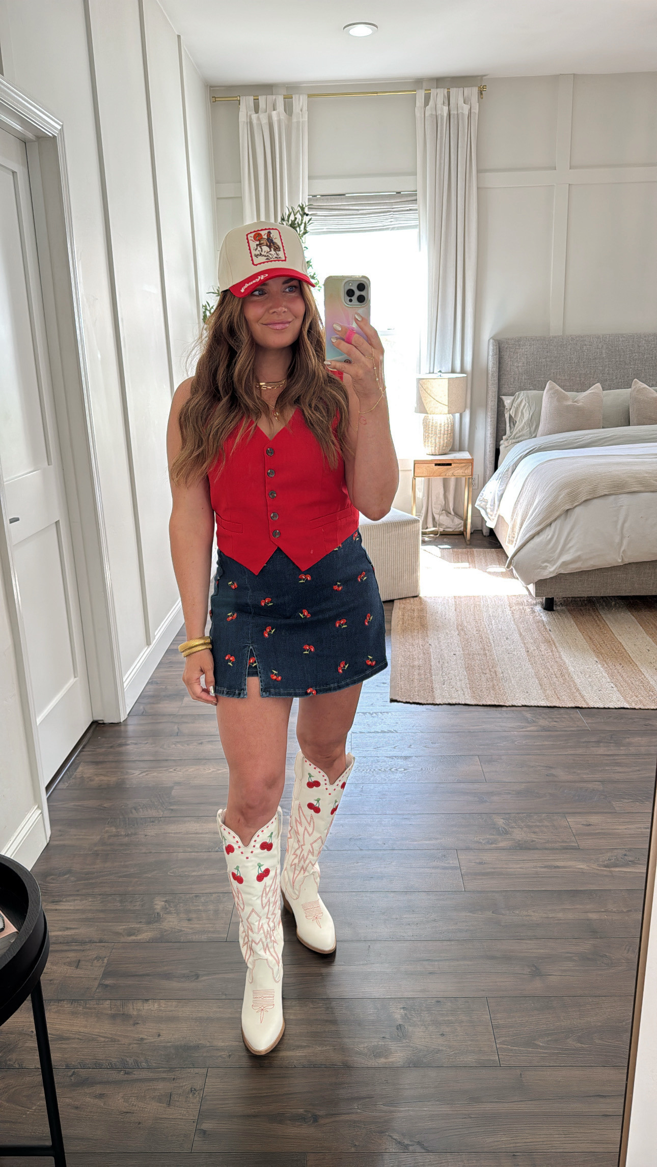 Stagecoach ready🐎 40% off these finds with code: BrittH @pinklily 

pink lily, pink lily sale, sale alert, country concert outfit looks, cowgirl boots, skirts, shorts, denim shorts, hat, ball cap, trucker hat, style ideas, Britt Horton 

 #ad 

#LTKSaleAlert #LTKFindsUnder50 #LTKStyleTip