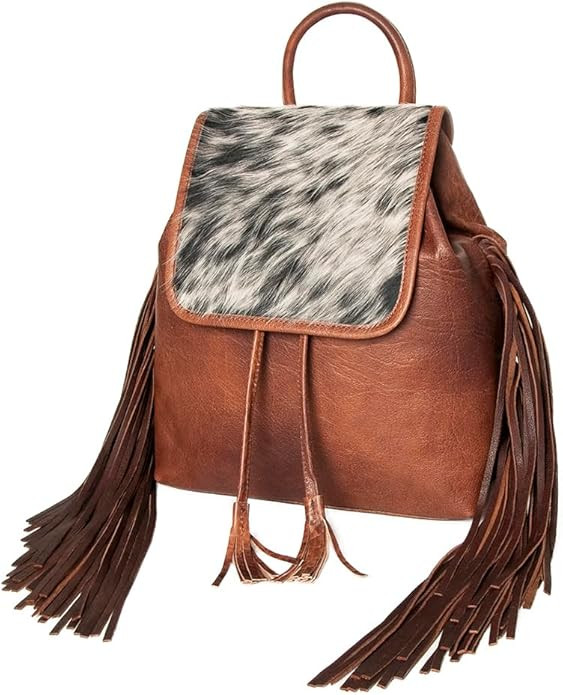American Darling Backpack Hair on Leather Western Women Bag | Backpack for Women | Laptop Backpac... | Amazon (US)
