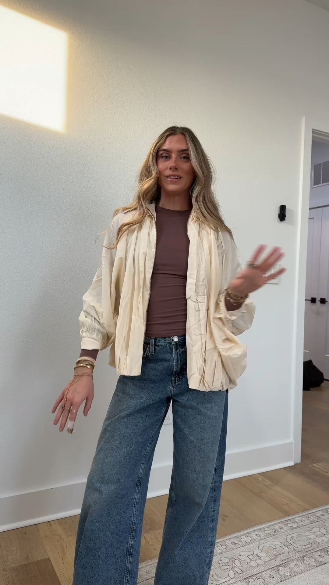 Amazon size small Women's Casual Bomber Jacket Oversized Long Sleeves Outwear with Front Zip Batwing Lapel Collar OutCoat Shirts

amazon haul, amazon clothing haul, affordable fashion, clothing haul, fall clothing haul, fall fashion, fall trends, winter clothing haul, amazon fashion, amazon finds, amazon fashion 2026. 

#LTKSaleAlert #LTKootd #LTKSeasonal