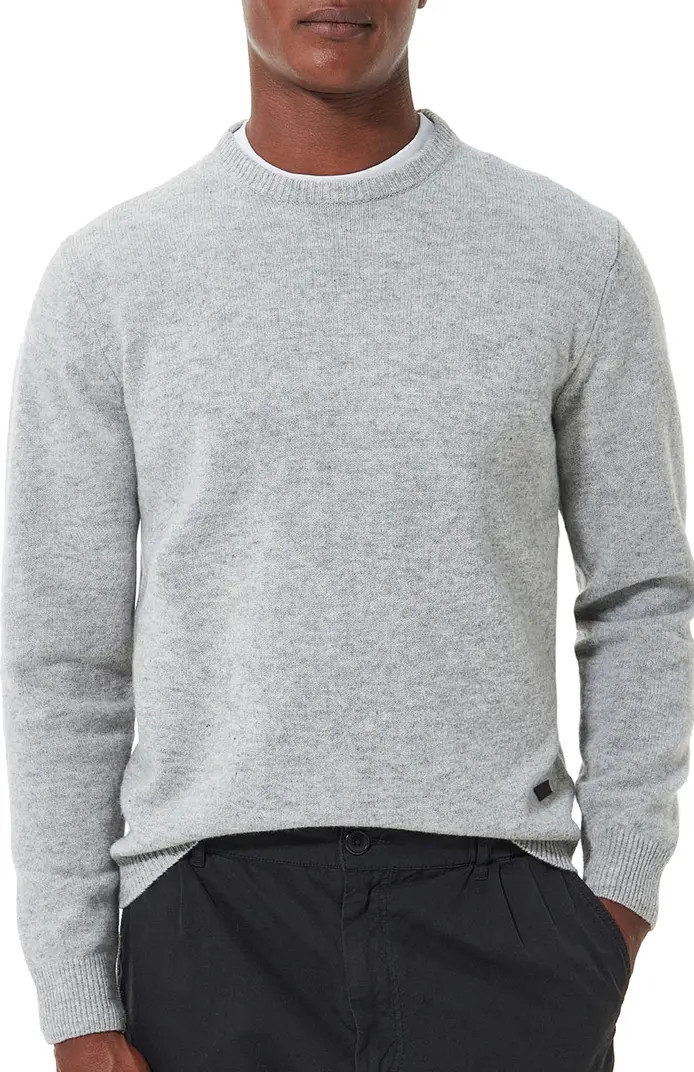 Essential Patch Wool Crewneck Sweater | Nordstrom