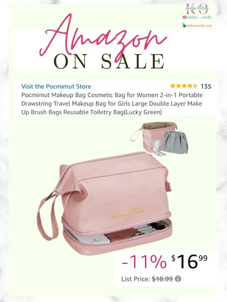 Amazon sale! This make up bag that’s perfect for travel. 

gift guide , amazon , amazon must haves , amazon travel , travel essentials , make up bag , gifts for her  

#LTKtravel #LTKunder100 #LTKunder50 #LTKbeauty #LTKitbag #LTKsalealert #LTKsalealert #LTKstyletip #LTKSeasonal #LTKhome #LTKGiftGuide
