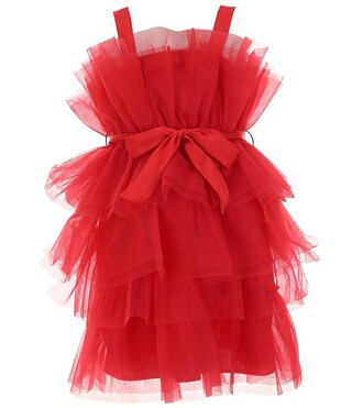 Allison & Kelly Big Girls Sleeveless Tulle Fit-And-Flare Dress | Dillard's | Dillard's