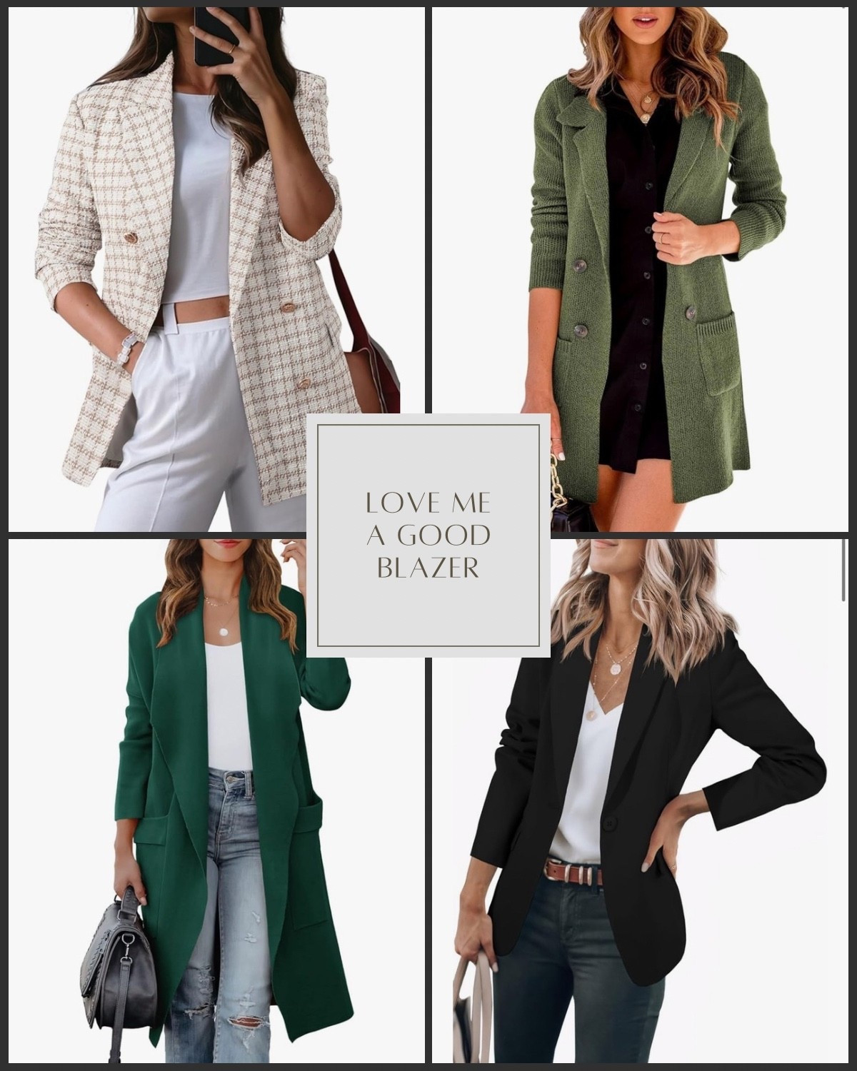 Love a good blazer. Check out these Amazon finds. Get yourself some Mama! 

#LTKStyleTip #LTKFindsUnder50 #LTKWorkwear