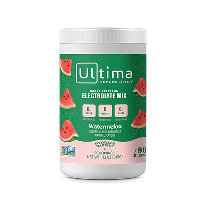 Ultima Replenisher Hydration Electrolyte Powder- 90 Servings- Keto & Sugar Free- Feel Replenished... | Amazon (US)